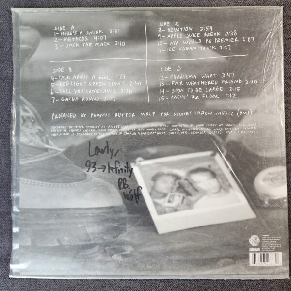 Charizma & Peanut Butter Wolf – Big Shots (2xLP, 2003) - Image 2