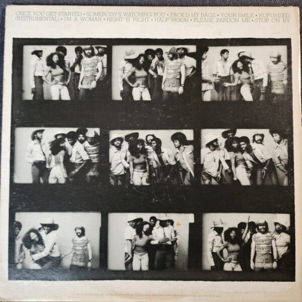 Rufus Featuring Chaka Khan – Rufusized (LP, 1974) - Image 2