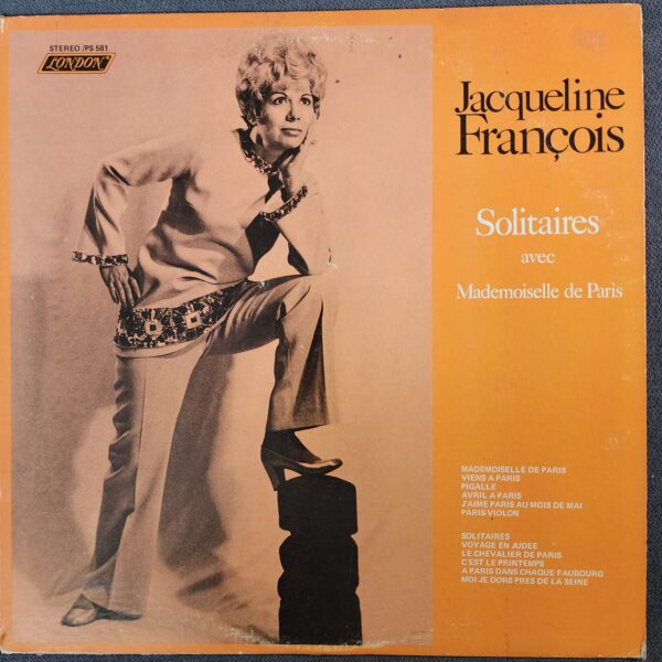 Jacqueline François – Mademoiselle De Paris (LP, 1970)