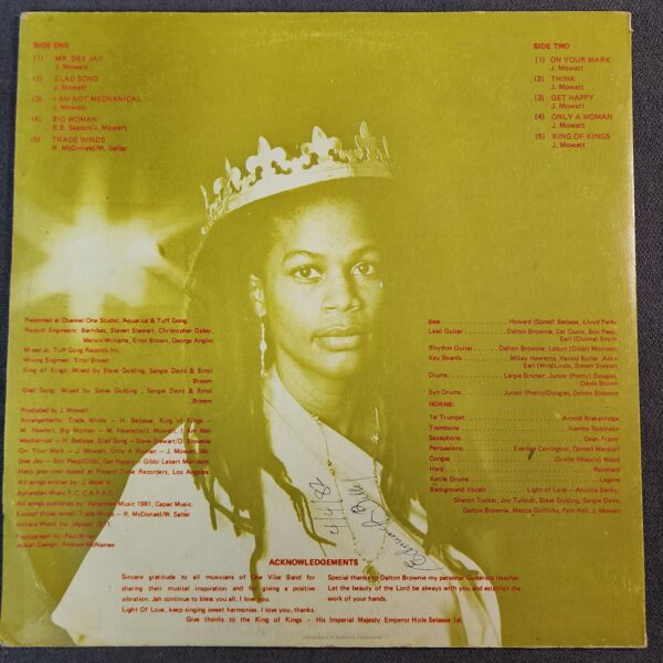 Judy Mowatt – Mr. Dee-J (LP, 1981) - Image 2