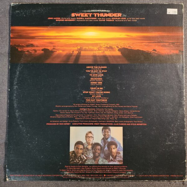 Sweet Thunder – Above The Clouds (LP, 1976) - Image 2
