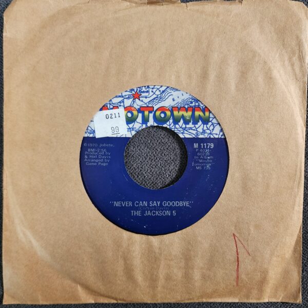 The Jackson 5 – Never Can Say Goodbye (7", 1971)