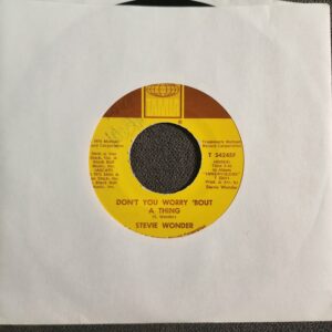 Stevie Wonder – Don't You Worry 'Bout A Thing / Blame It On The Sun (7", 1974)