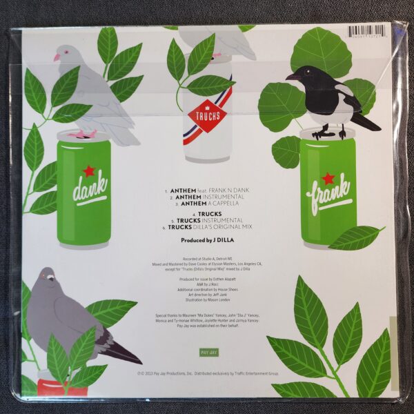 J Dilla – Anthem / Trucks (12", 2013) - Image 2