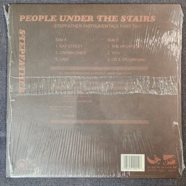 People Under The Stairs – Stepfather Instrumentals Part Two (12", 2007) - Image 2