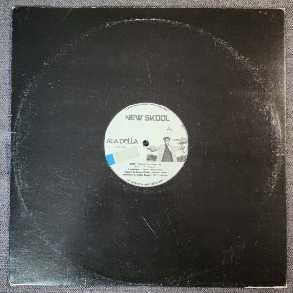 Various – New Skool Acapella (12", Unknown Year) - Image 2