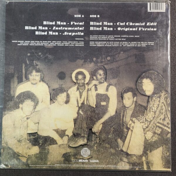 L.A. Carnival – Blind Man b/w Blind Man (12", 2003) - Image 2