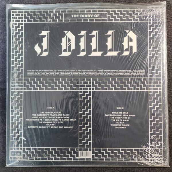 J Dilla – The Diary (LP, 2016) - Image 2