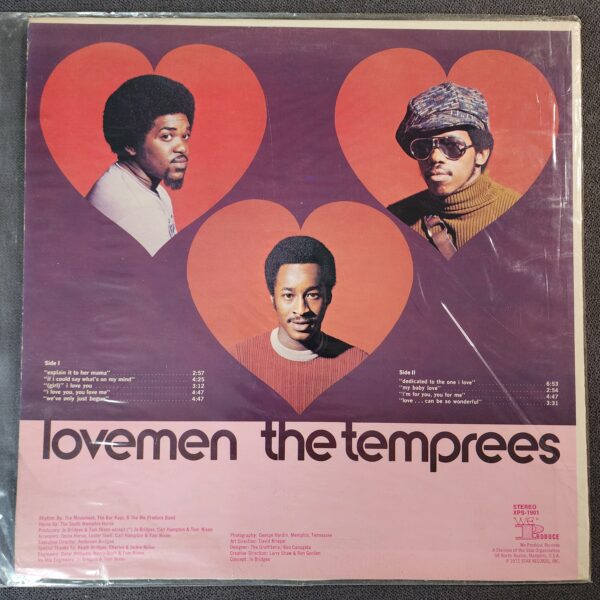 The Temprees – Lovemen (LP, 1972) - Image 2