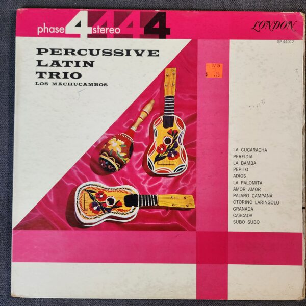 Los Machucambos – Percussive Latin Trio (LP, 1961)