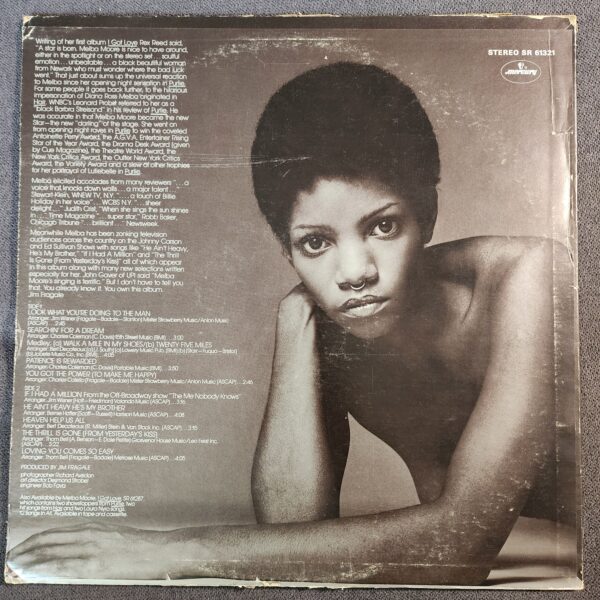 Melba Moore – Look What You're Doing To The Man (LP, 1971) - Image 2
