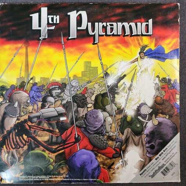The Perceptionists / 4th Pyramid – Medical Aid / Aquatic / War With Orcs (12", 2004) - Image 2