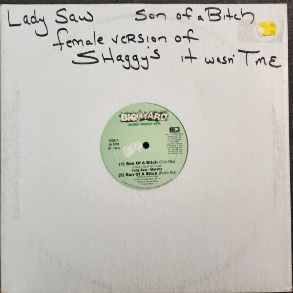 Lady Saw & Marsha – Son Of A Bitch (12", 2000)