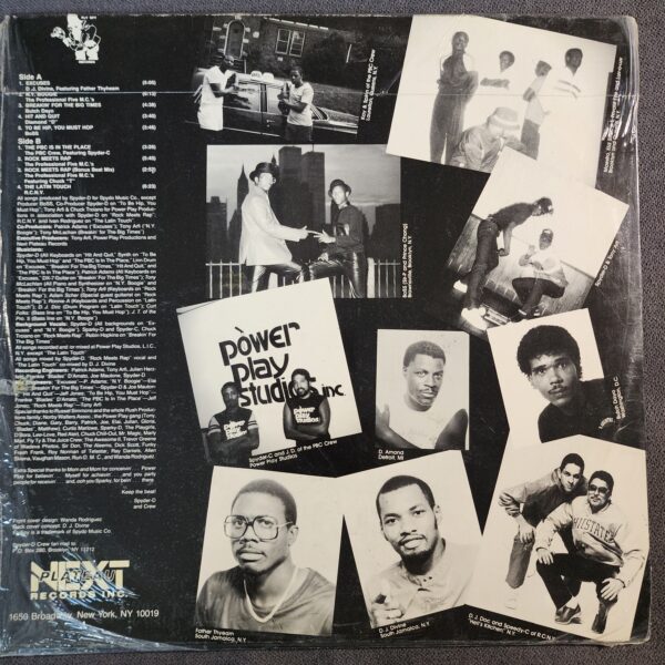 Various – Spyder D Presents Battle Of The Raps (LP, 1985) - Image 2