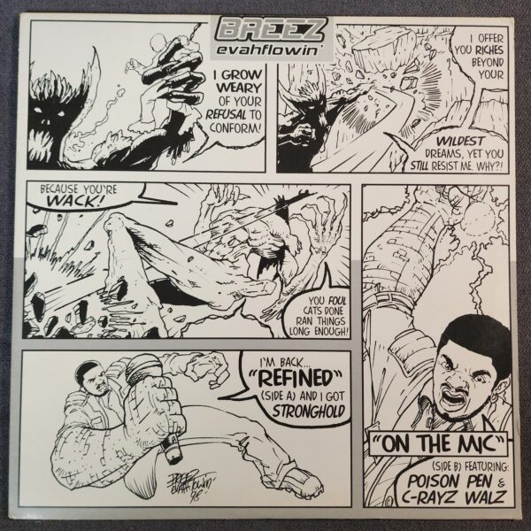 Breez Evahflowin' – Refined / On The Mic (12", 1999)