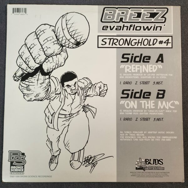 Breez Evahflowin' – Refined / On The Mic (12", 1999) - Image 2
