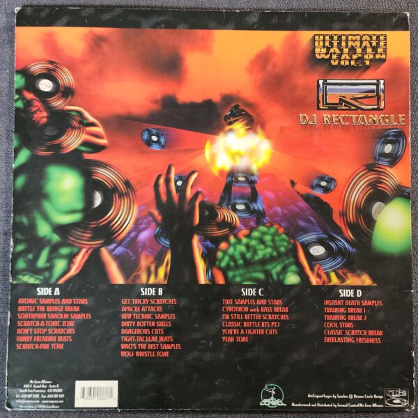 DJ Rectangle – Ultimate Ultimate Battle Weapon Vol. 1 (2xLP, 1998) - Image 2