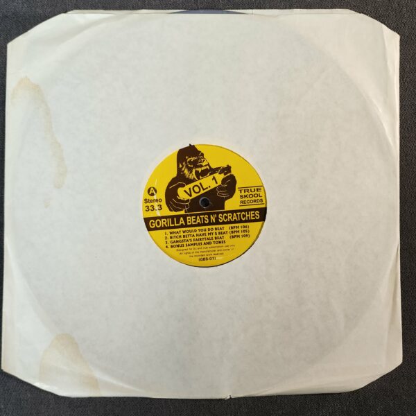 DJ Rectangle – Gorilla Beats N' Scratches Vol. 1 (LP, Unknown Year)