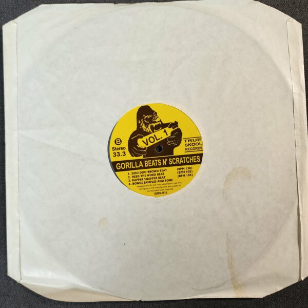 DJ Rectangle – Gorilla Beats N' Scratches Vol. 1 (LP, Unknown Year) - Image 2