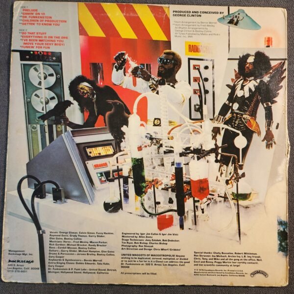 Parliament – The Clones Of Dr. Funkenstein (LP, 1976) - Image 2