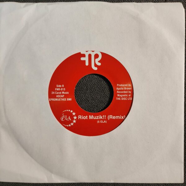 5-Elementz – Pipe Bomb / Riot Muzik!! (Remix) (7", 2011) - Image 2