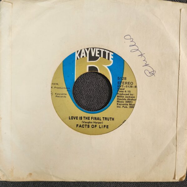 Facts Of Life – Sometimes (7", 1976) - Image 2
