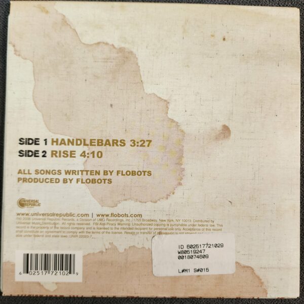 Flobots – Handlebars (7", 2008) - Image 2