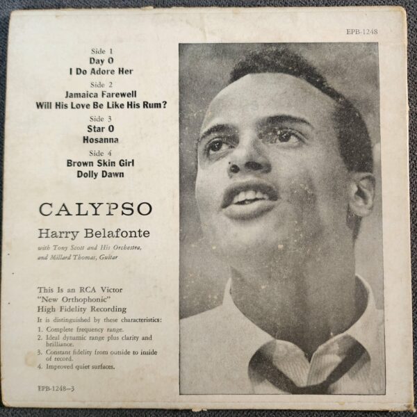 Harry Belafonte – Calypso (2x7" EP, 1956) - Image 2