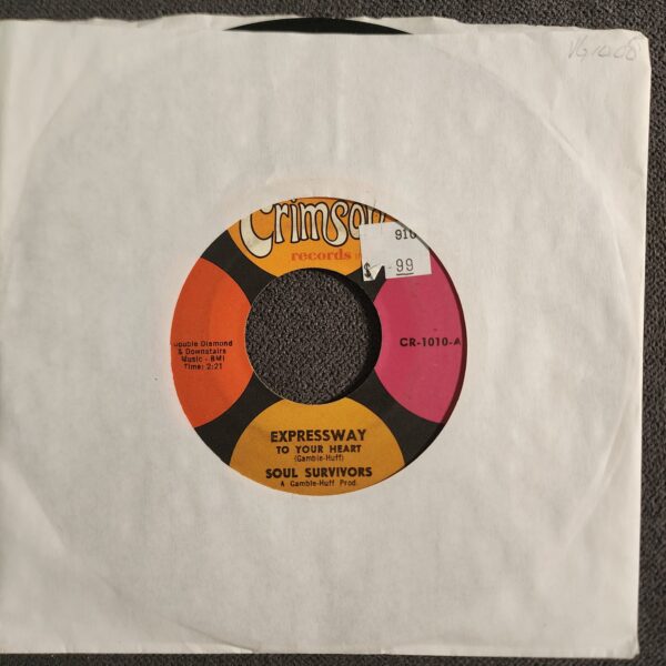Soul Survivors – Expressway To Your Heart (7", 1967)