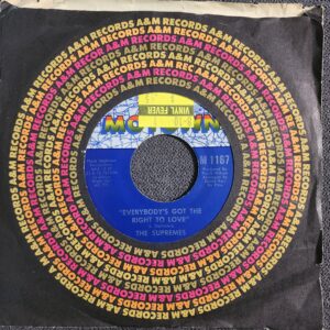 The Supremes – Everybody's Got The Right To Love / But I Love You More (7", 1970)