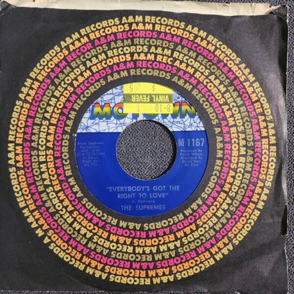 The Supremes – Everybody's Got The Right To Love / But I Love You More (7", 1970)