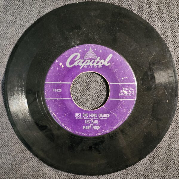 Les Paul And Mary Ford – Just One More Chance / Jazz Me Blues (7", 1951)