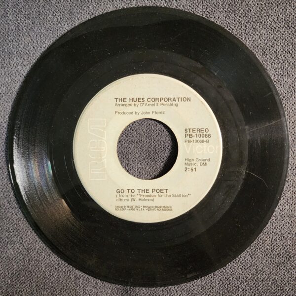 The Hues Corporation – Rockin' Soul / Go To The Poet (7", 1974) - Image 2