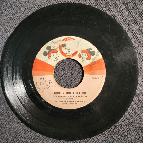 Mickey Mouse Club – Mickey Mouse March (7", 1975)