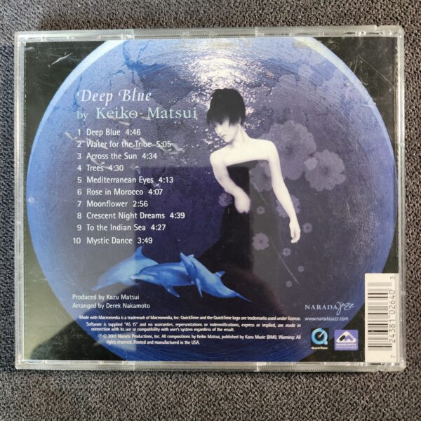Keiko Matsui – Deep Blue (CD, 2001) - Image 2