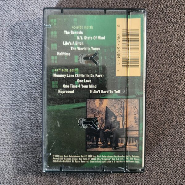 Nas – Illmatic (Cassette, 1994) - Image 2
